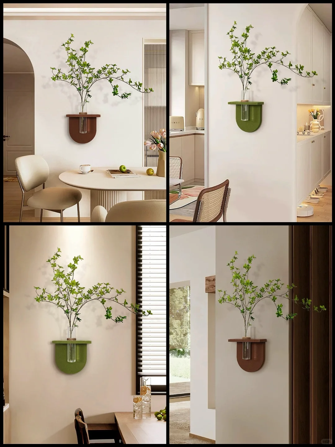 万万没想到,花瓶与画的搭配泰酷啦???