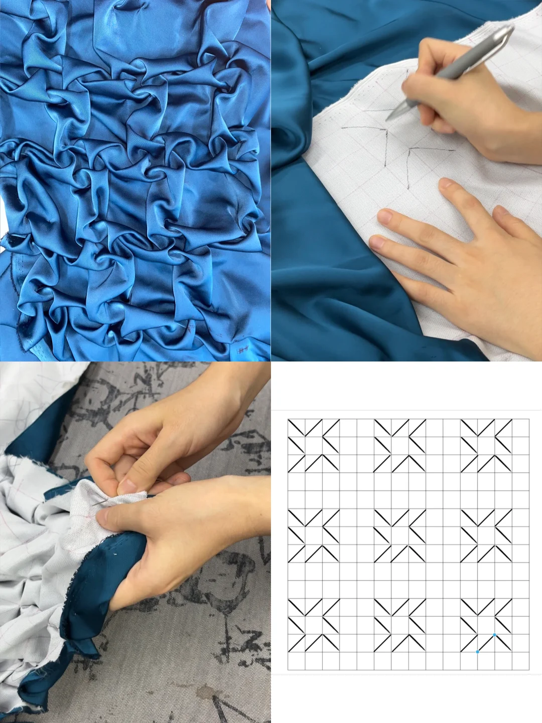 面料改造｜肌理褶皱