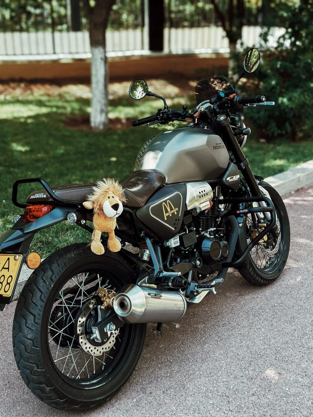 我的CB190ss都加装了哪些配件?