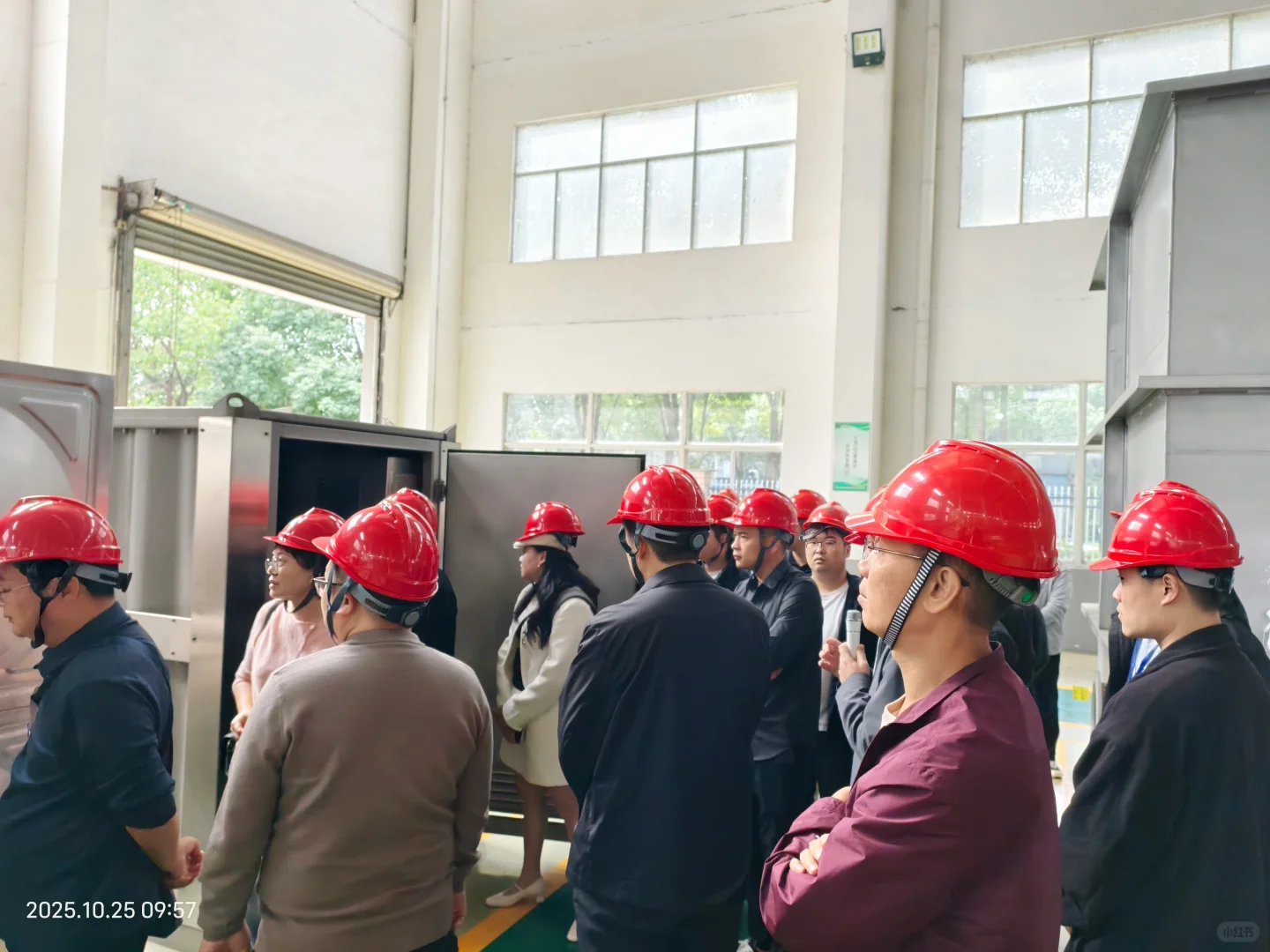 十三届节能环保产业考察团莅临泰源环保参观