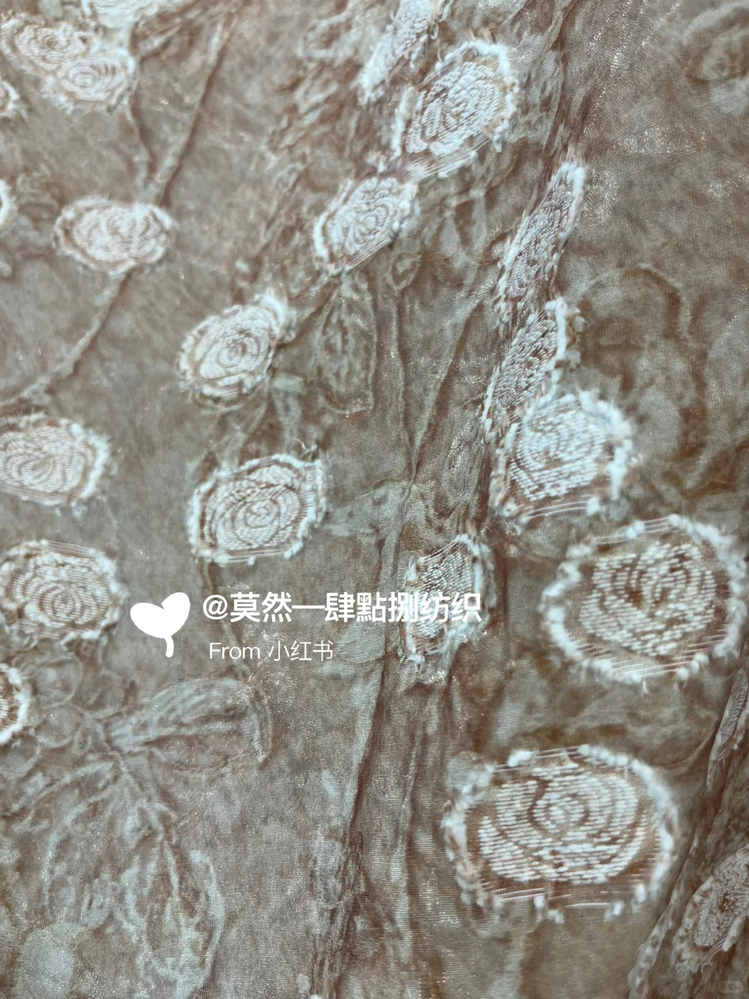 2026春面料｜复古感提花烂花设计师面料