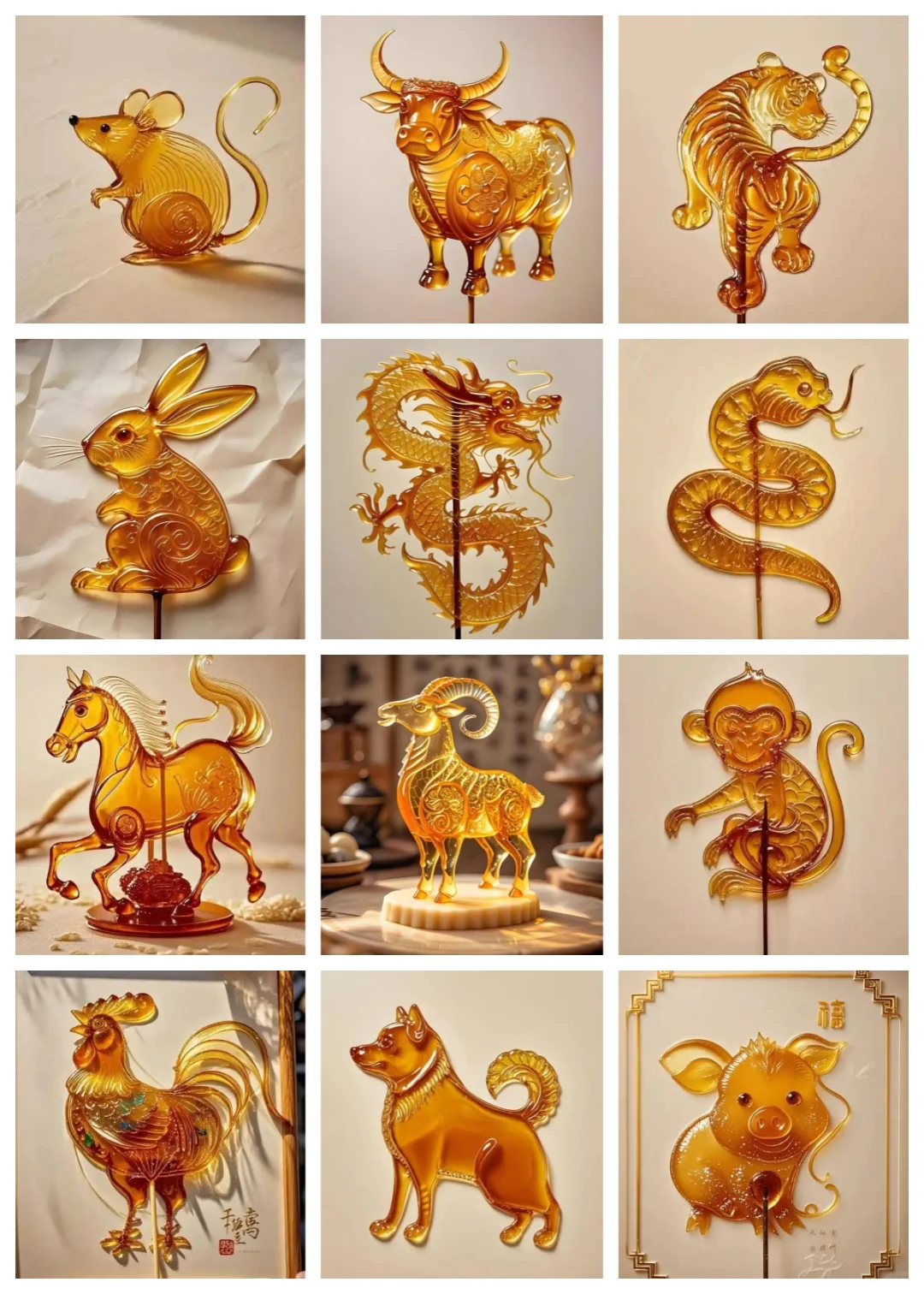 ?糖画｜以糖为墨，以勺为笔