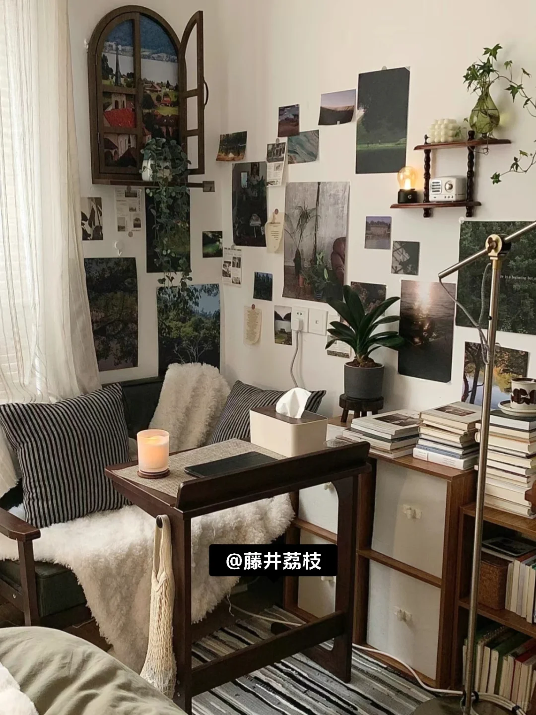 90%绝美复古风卧室在用的氛围感装饰品!