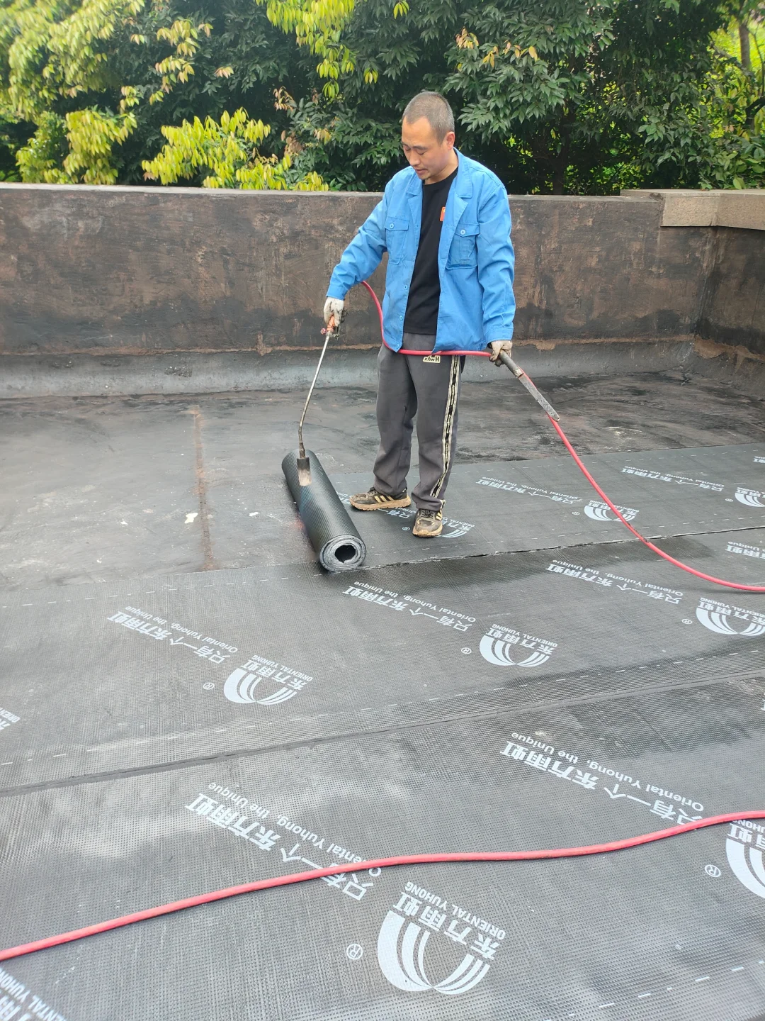 防水卷材真的太快了！