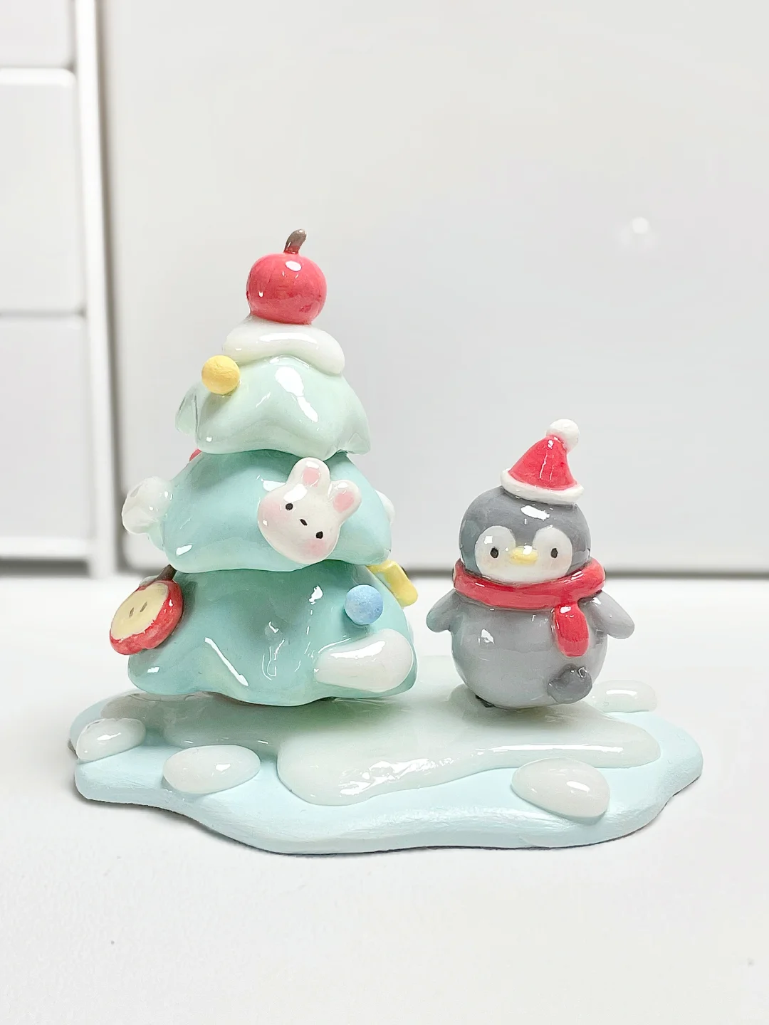 石塑粘土｜捏过的一些企鹅宝宝??