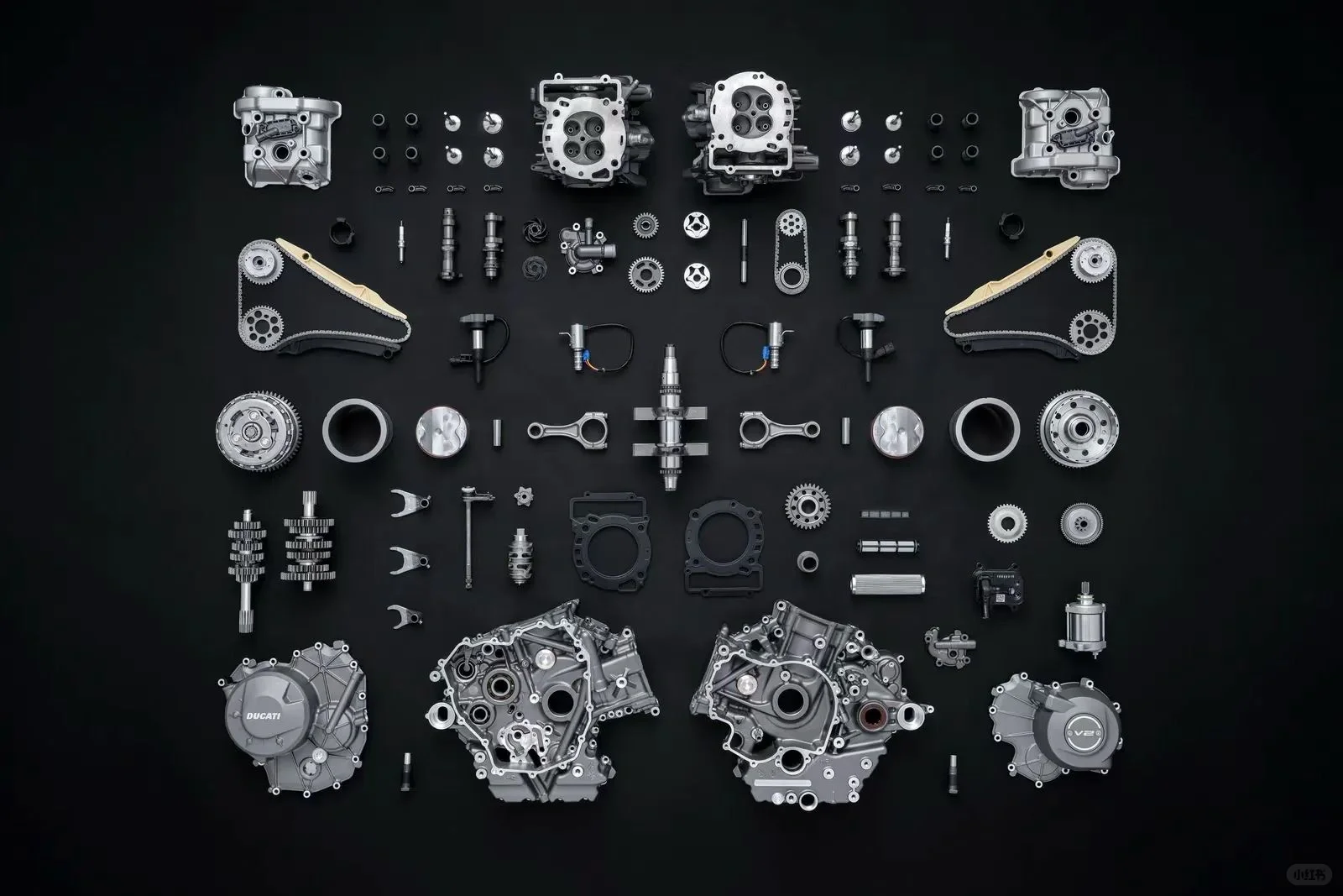 杜卡迪发动机图片大赏