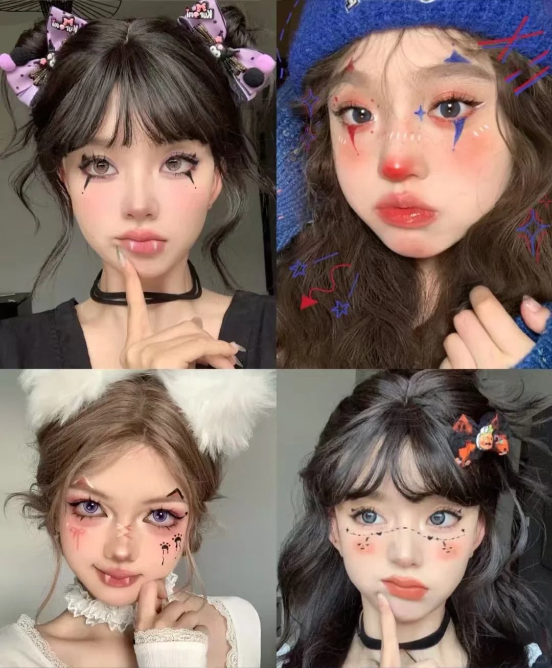 深圳欢乐谷万圣节室内约妆，化妆+彩绘+特效