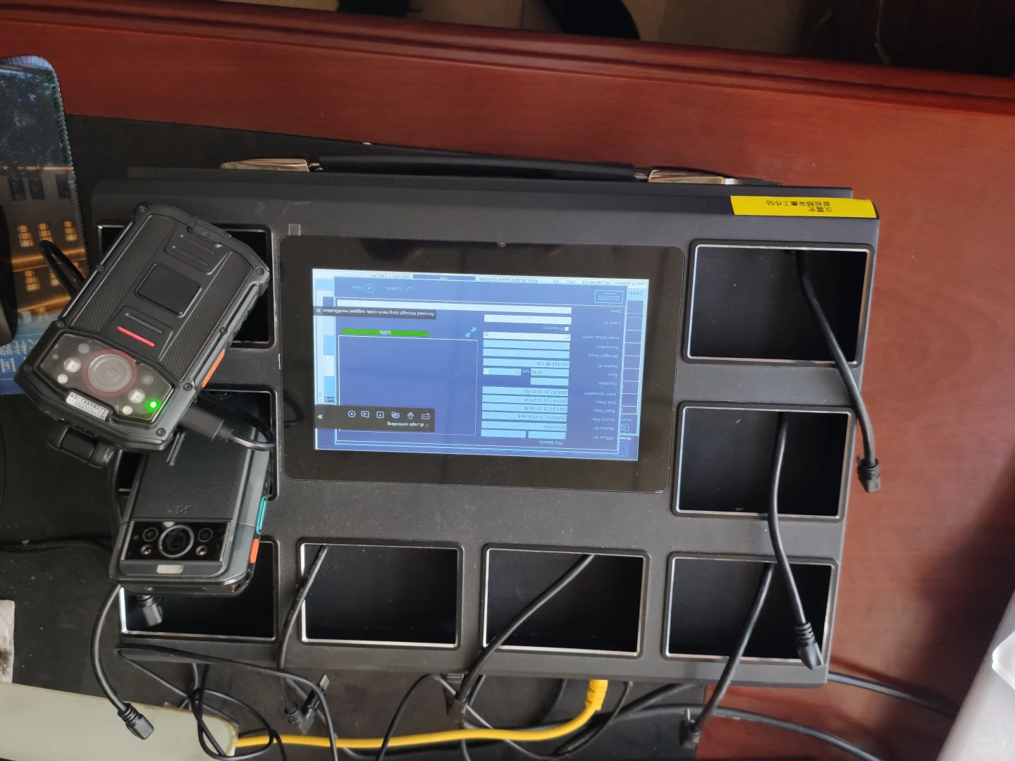 执法记录仪配套采集工作站接入统一视频平台