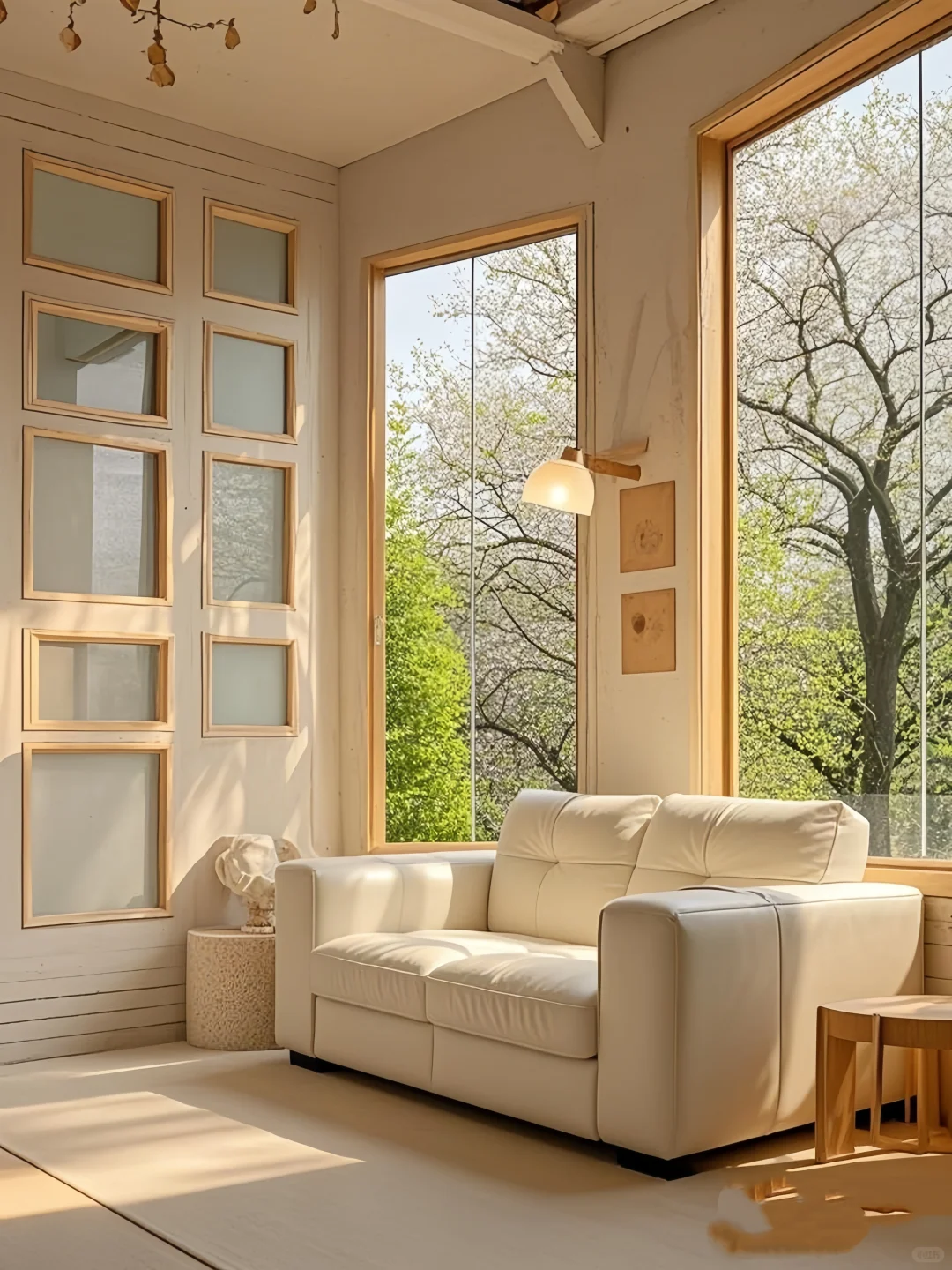 小清新室内背景图（礼貌拿图）