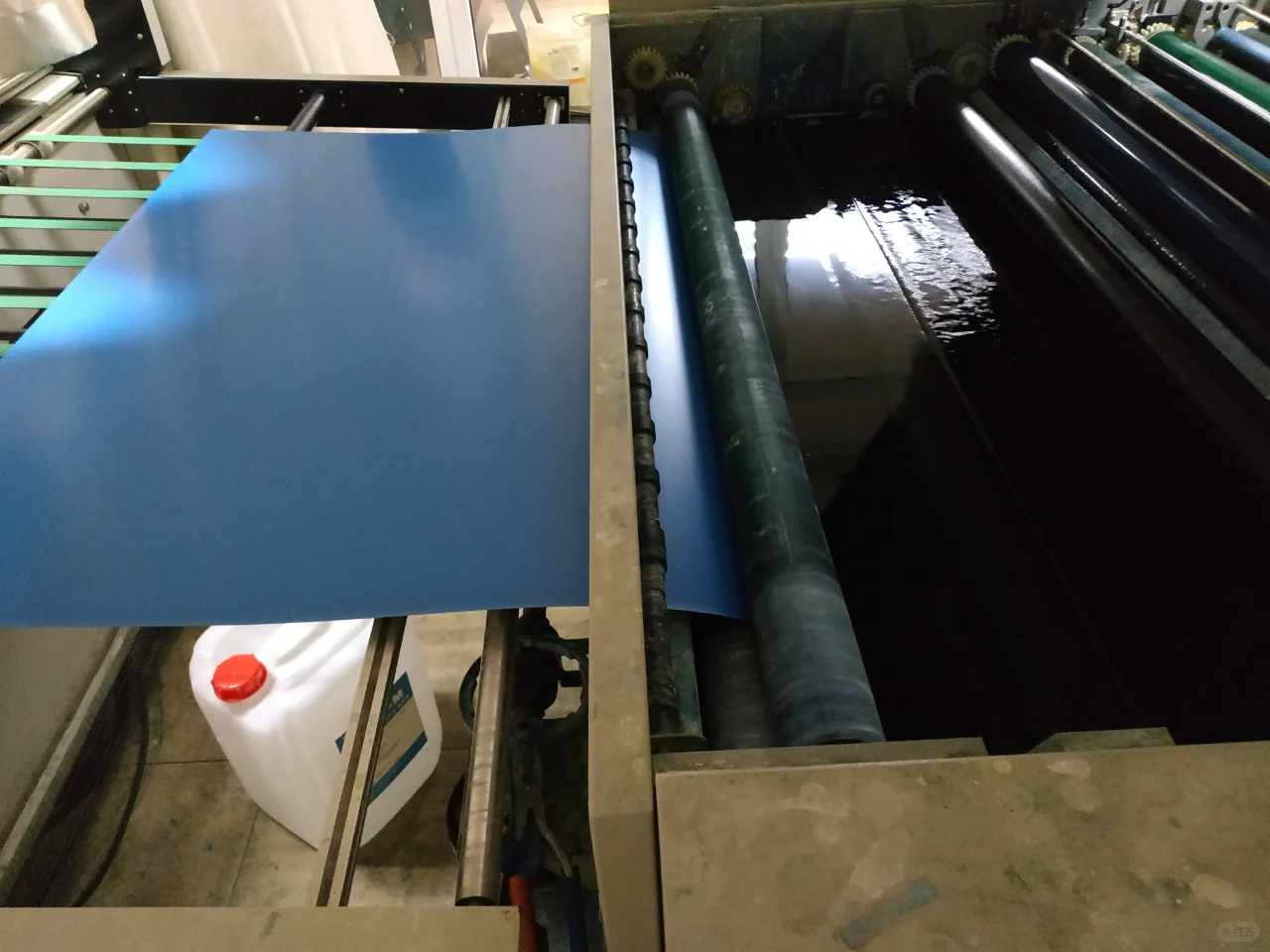 朋友印刷厂用的机器居然是德国二手的