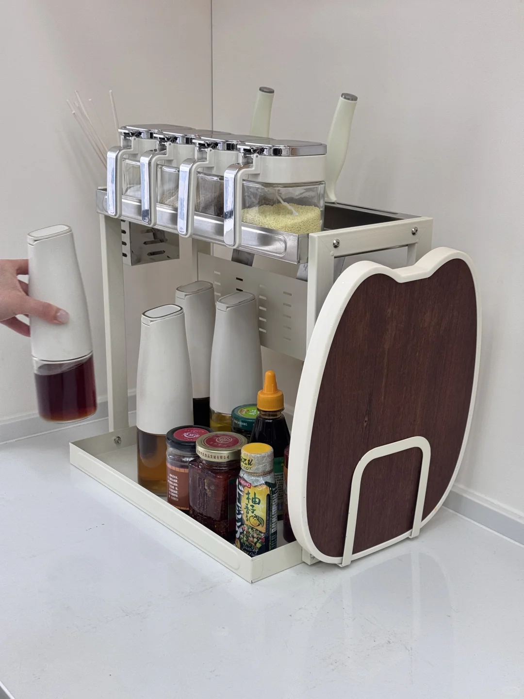 厨房台面整洁了不少，都是它的功劳✨