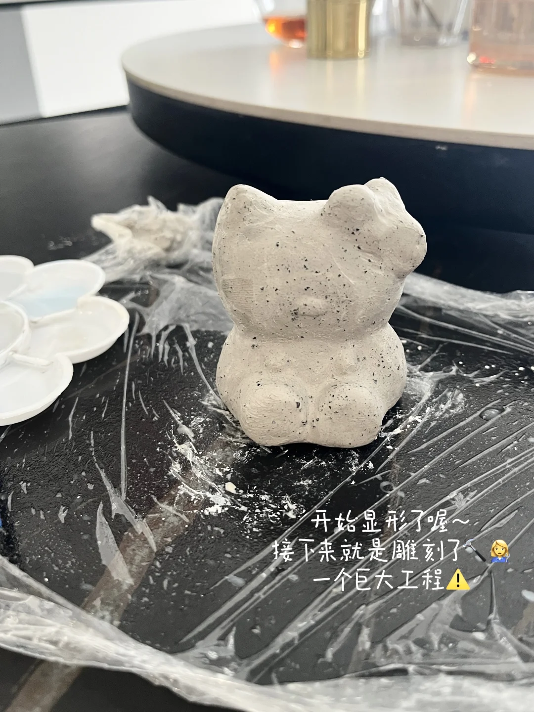 徒手捏个hello kitty??