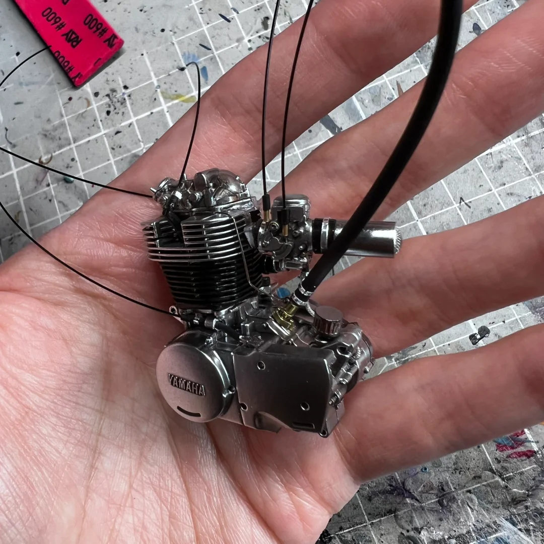 sr400最美单缸发动机