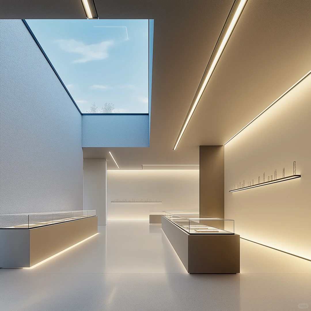 ✨ 极简美学 | 高级感十足的现代展厅设计 ✨