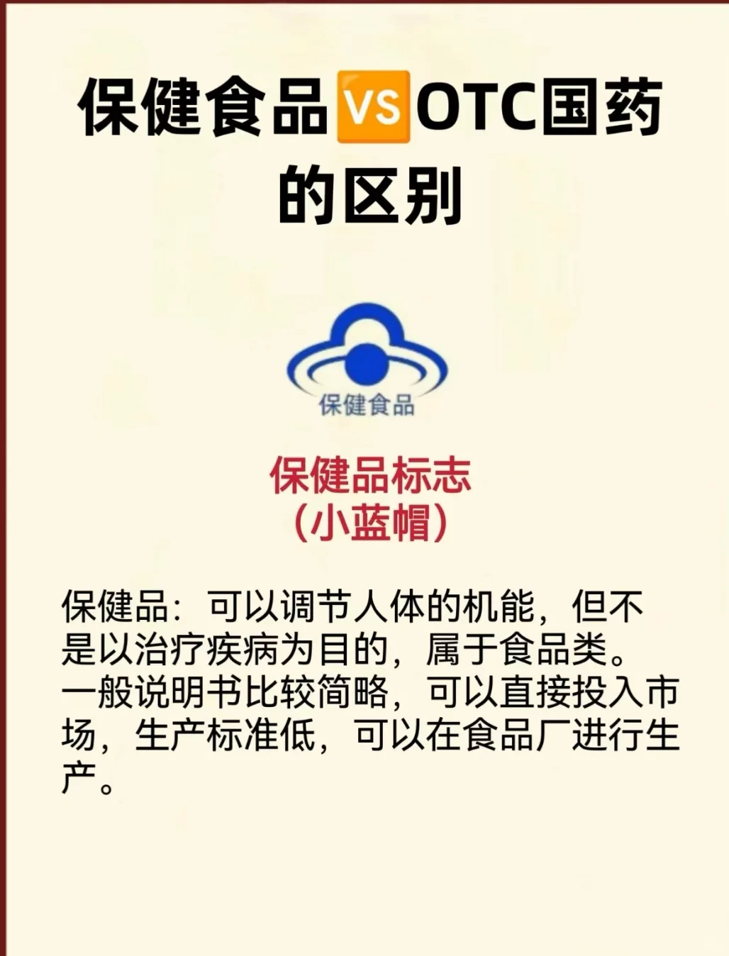 蓝帽与OTC标志大揭秘,别再傻傻分不清!