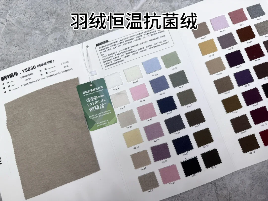 面料分享｜Y8830、可持续+高性能、