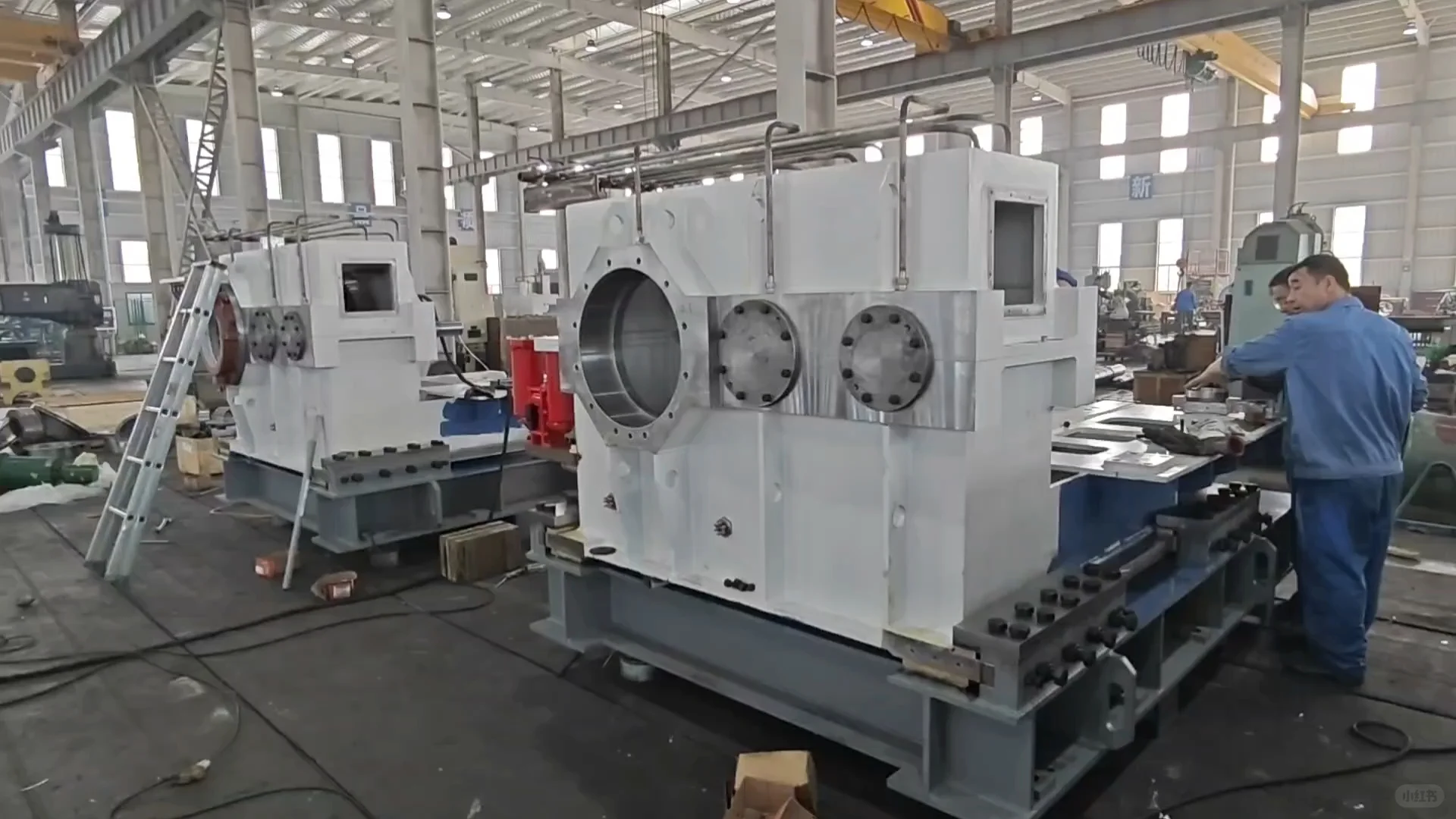 出口设备交付中