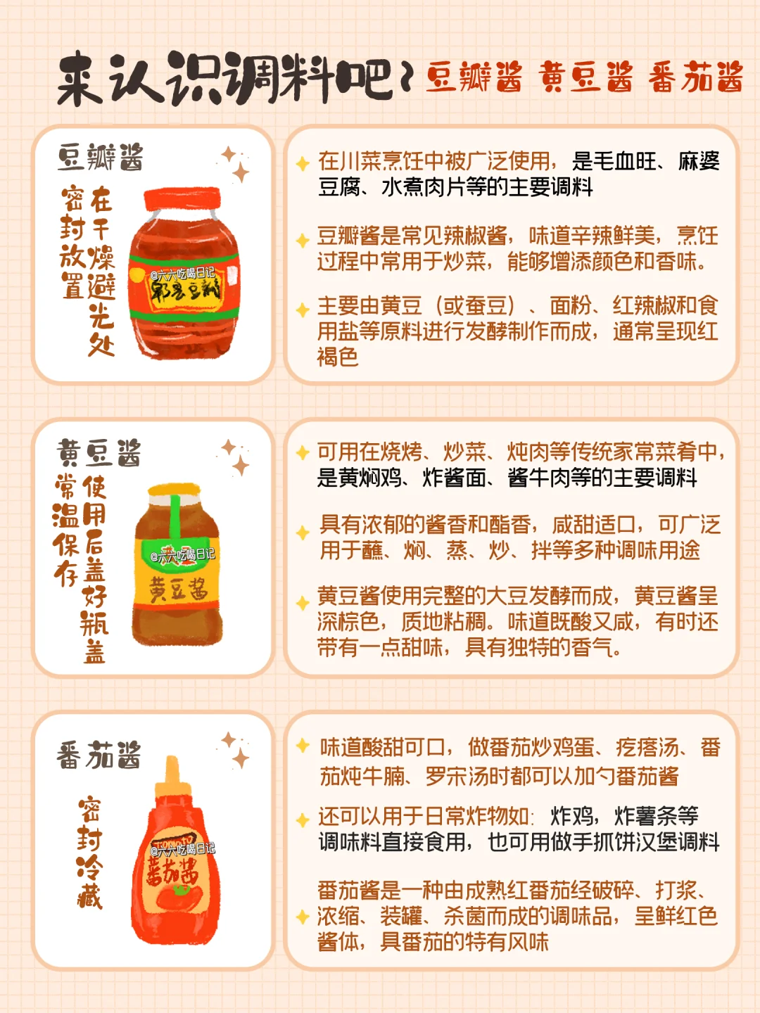 家常调味料应用科普篇❗附多种料汁做法?