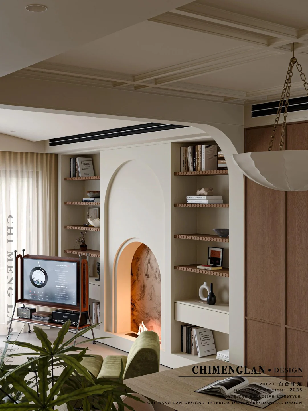 百合和苑122㎡设计|给你的家带来文艺生活感