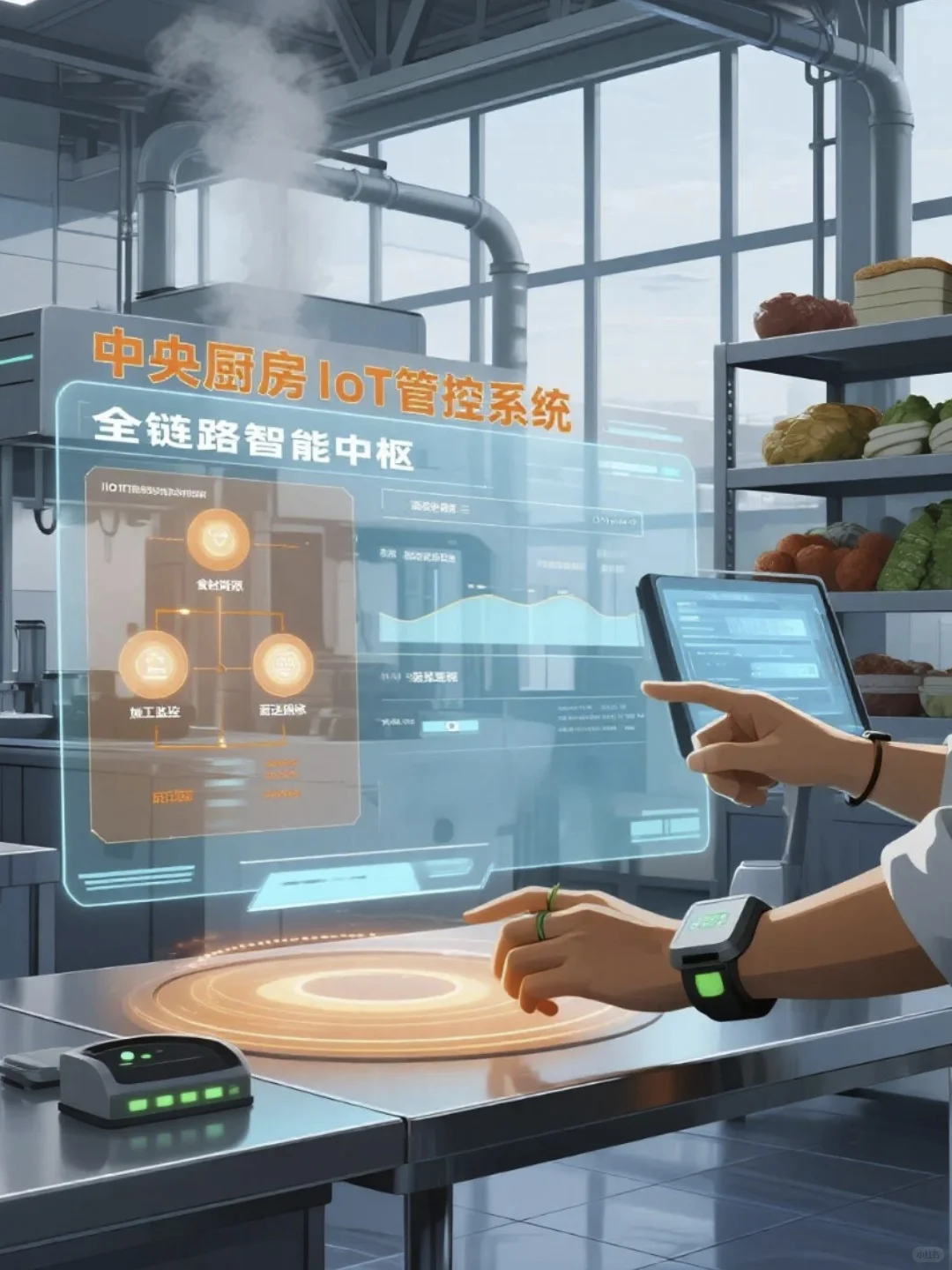 ? 中央厨房必看|食安IoT管控