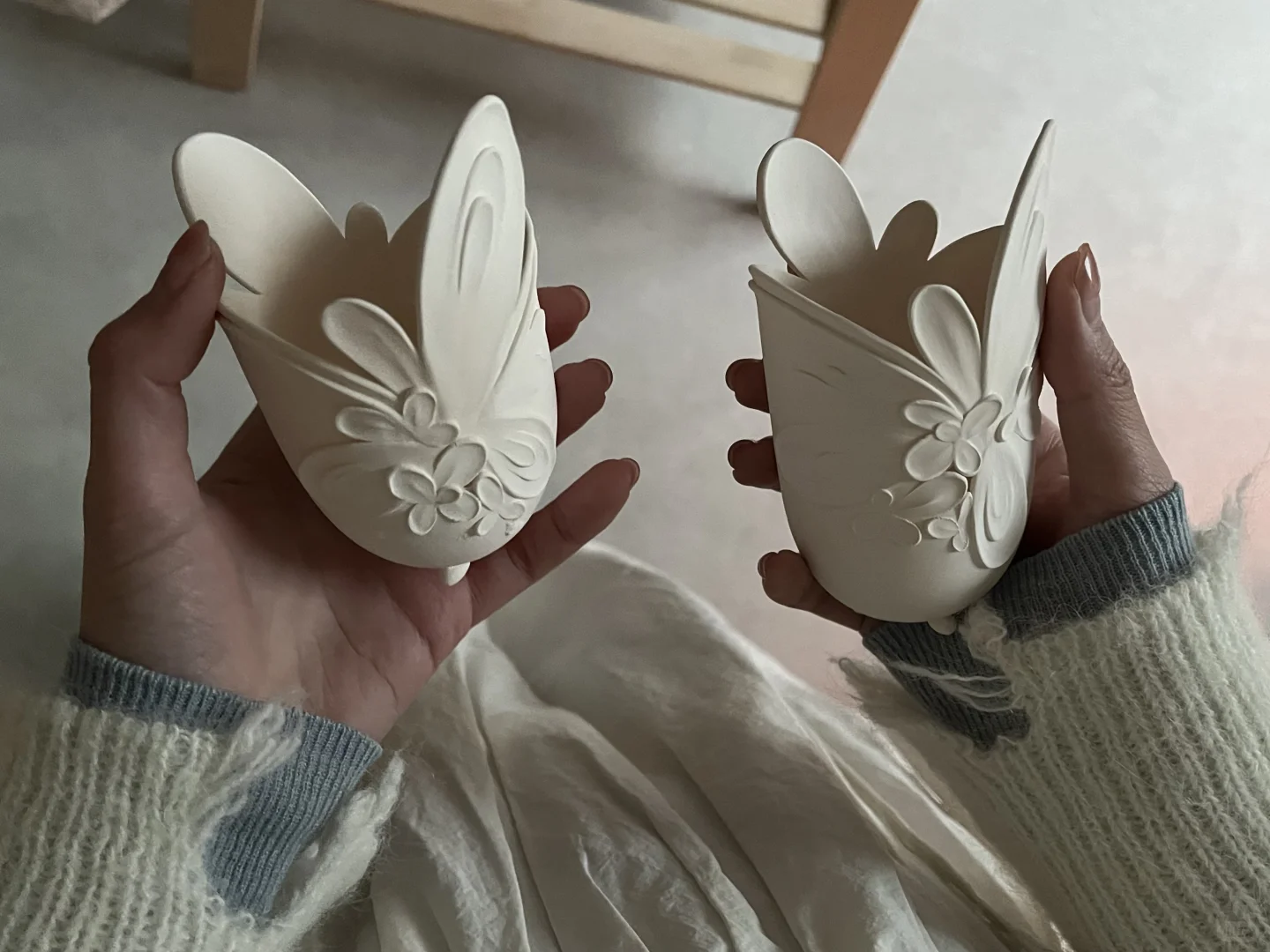 左划看烧制前后对比??