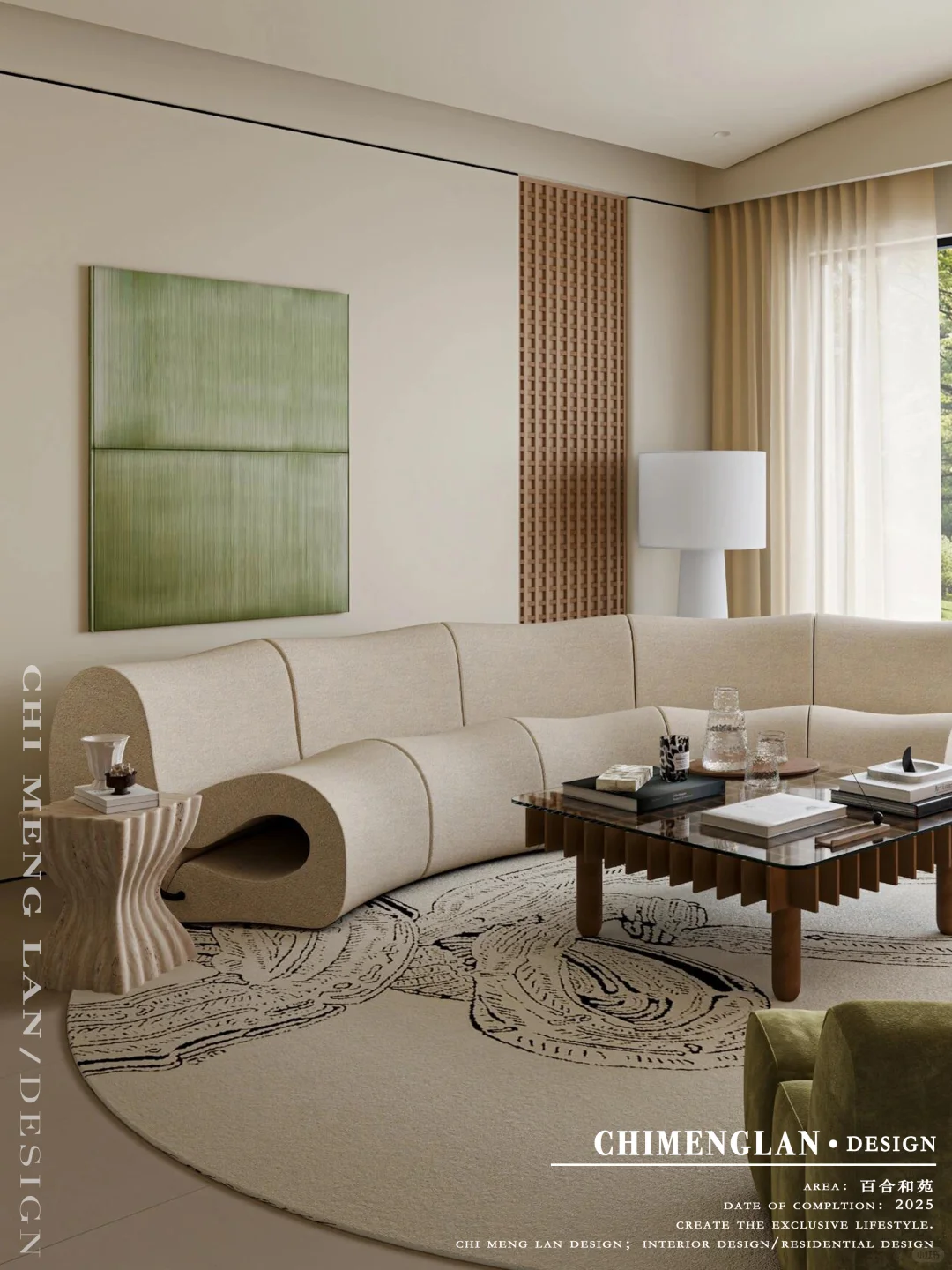 百合和苑122㎡设计|给你的家带来文艺生活感