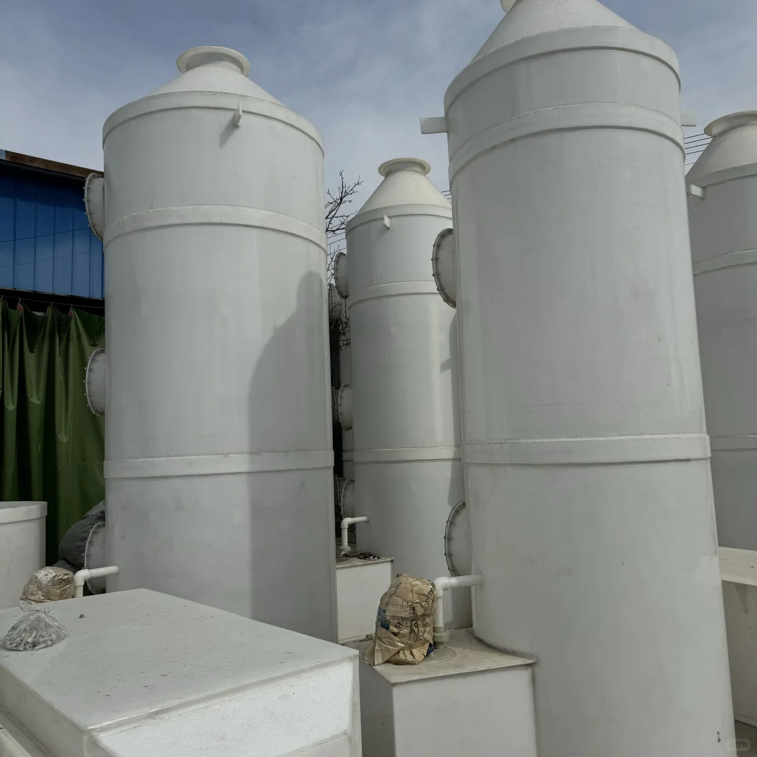 这么酷的设备,谁见了不迷糊?喷淋塔