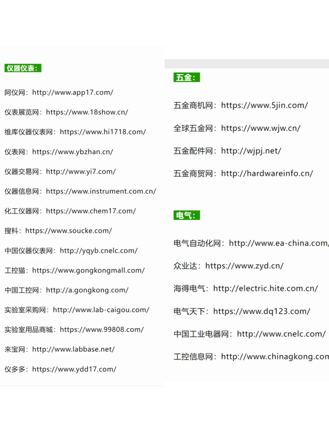 做采购必备286个网站及平台