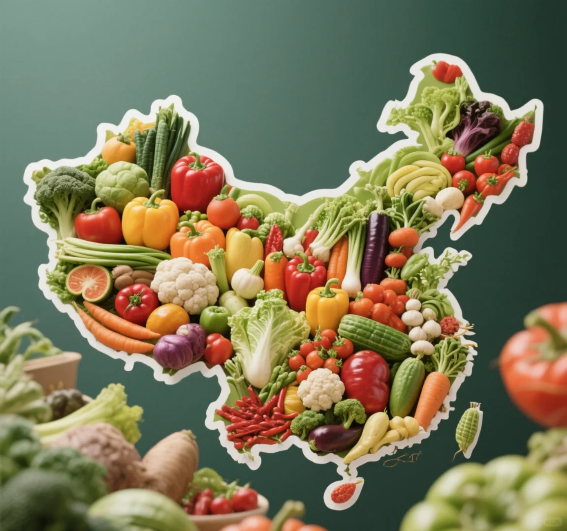中国蔬菜地图大揭秘!每个省份专属的「菜篮