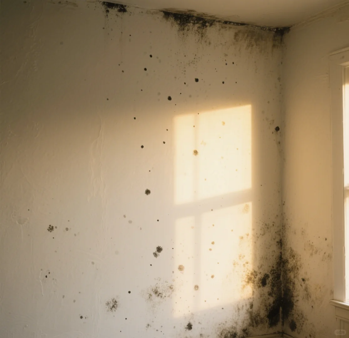 乳胶漆墙面长霉斑?看完终于知道原因了！