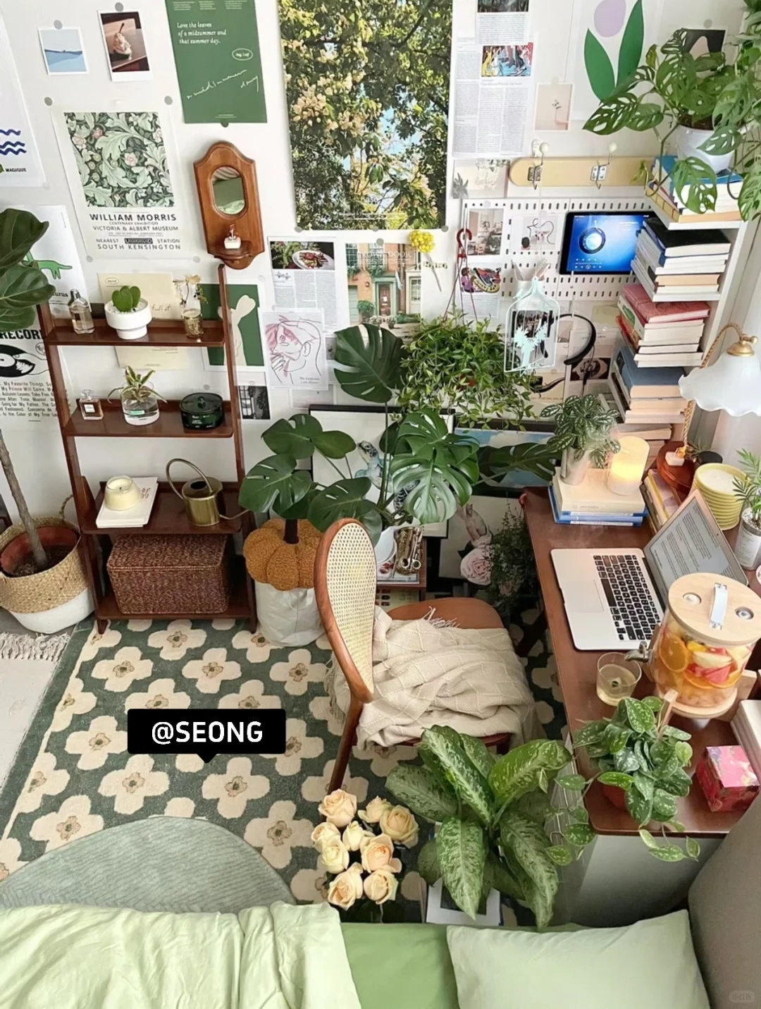 90%绝美复古风卧室在用的氛围感装饰品!