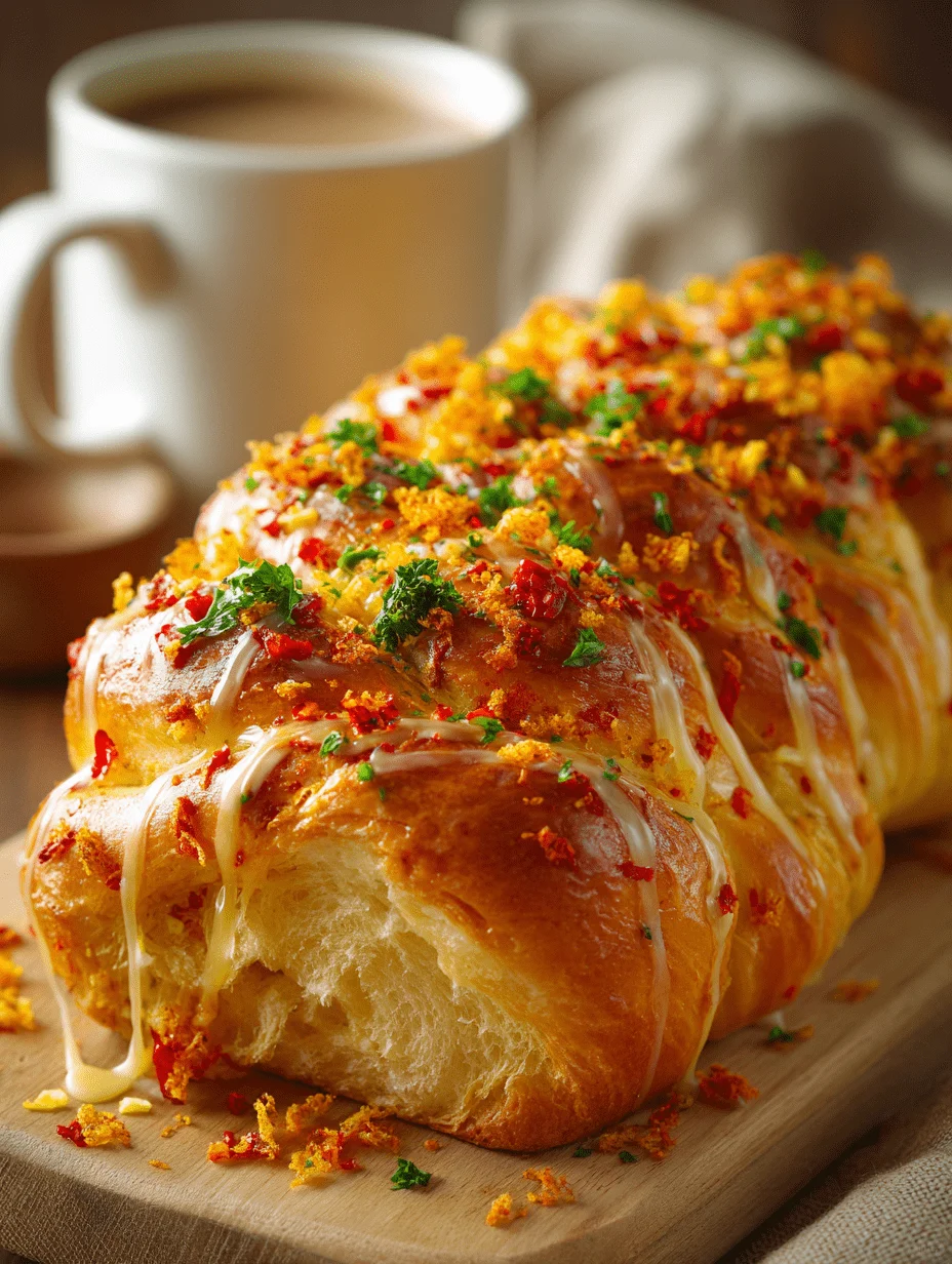 Midjourney美食摄影 芝士辣松面包 附咒语