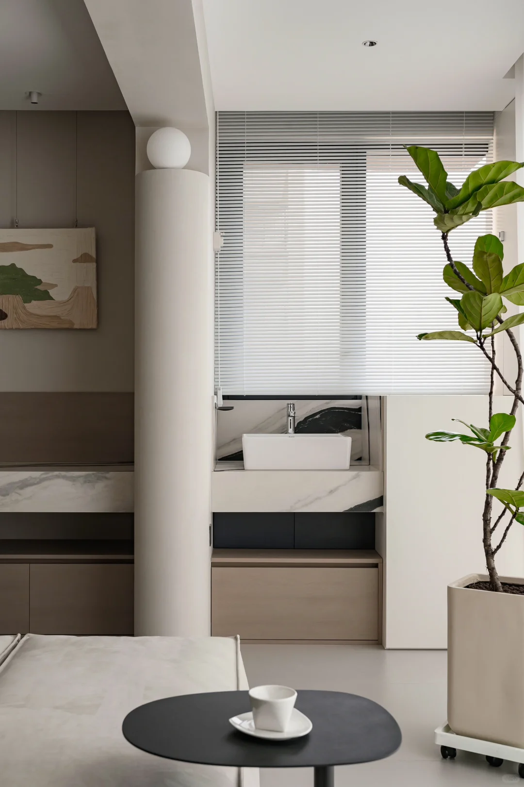 YUJIAN|木屿|极简原木私宅平面改造分享