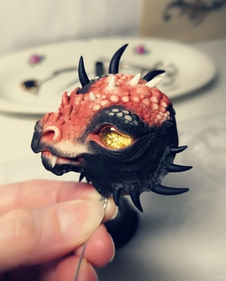 恐龙??石塑粘土创意设计～石塑粘土?