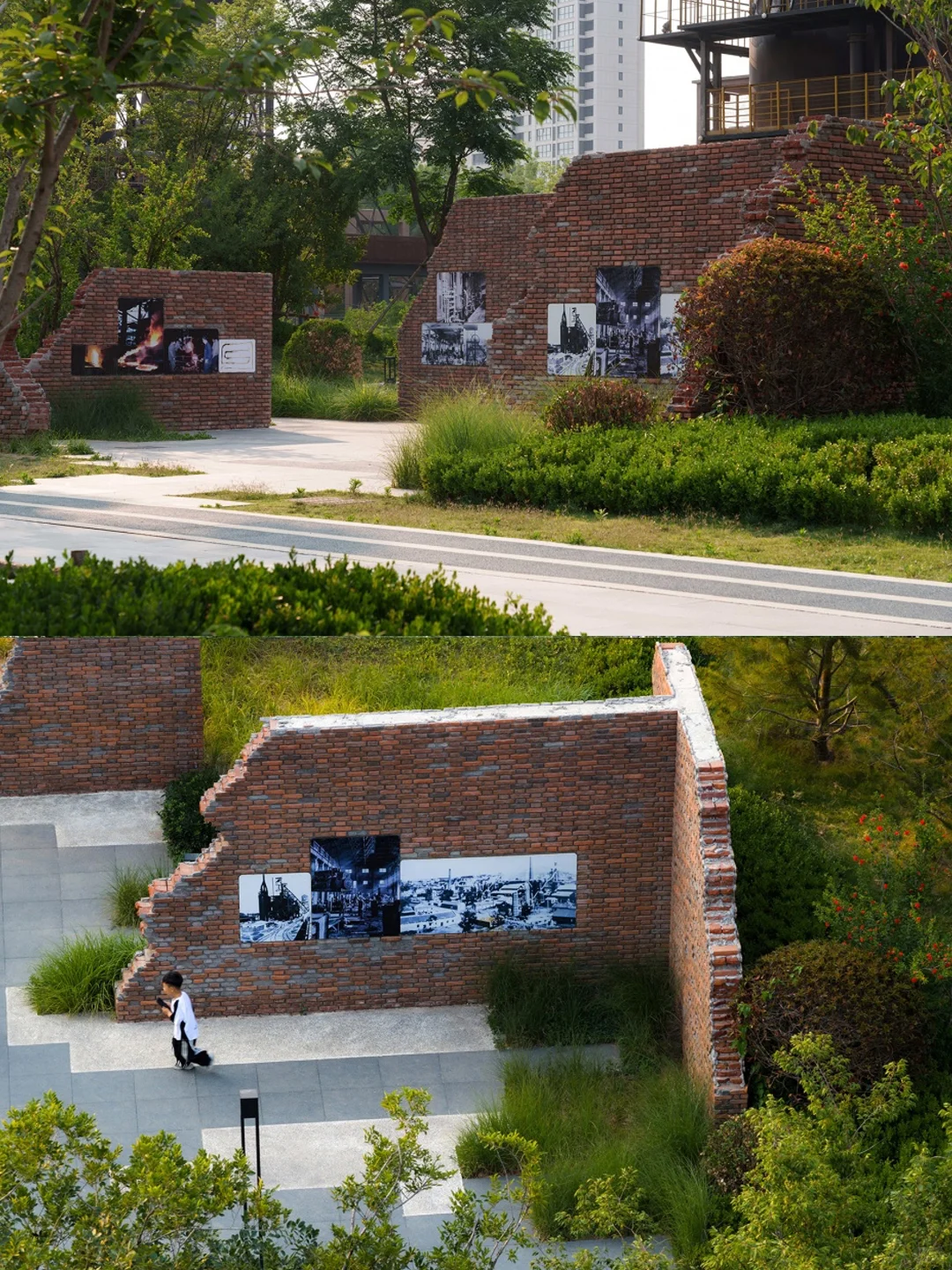 工业美与自然绿?的碰撞 -济宁铁合金1971