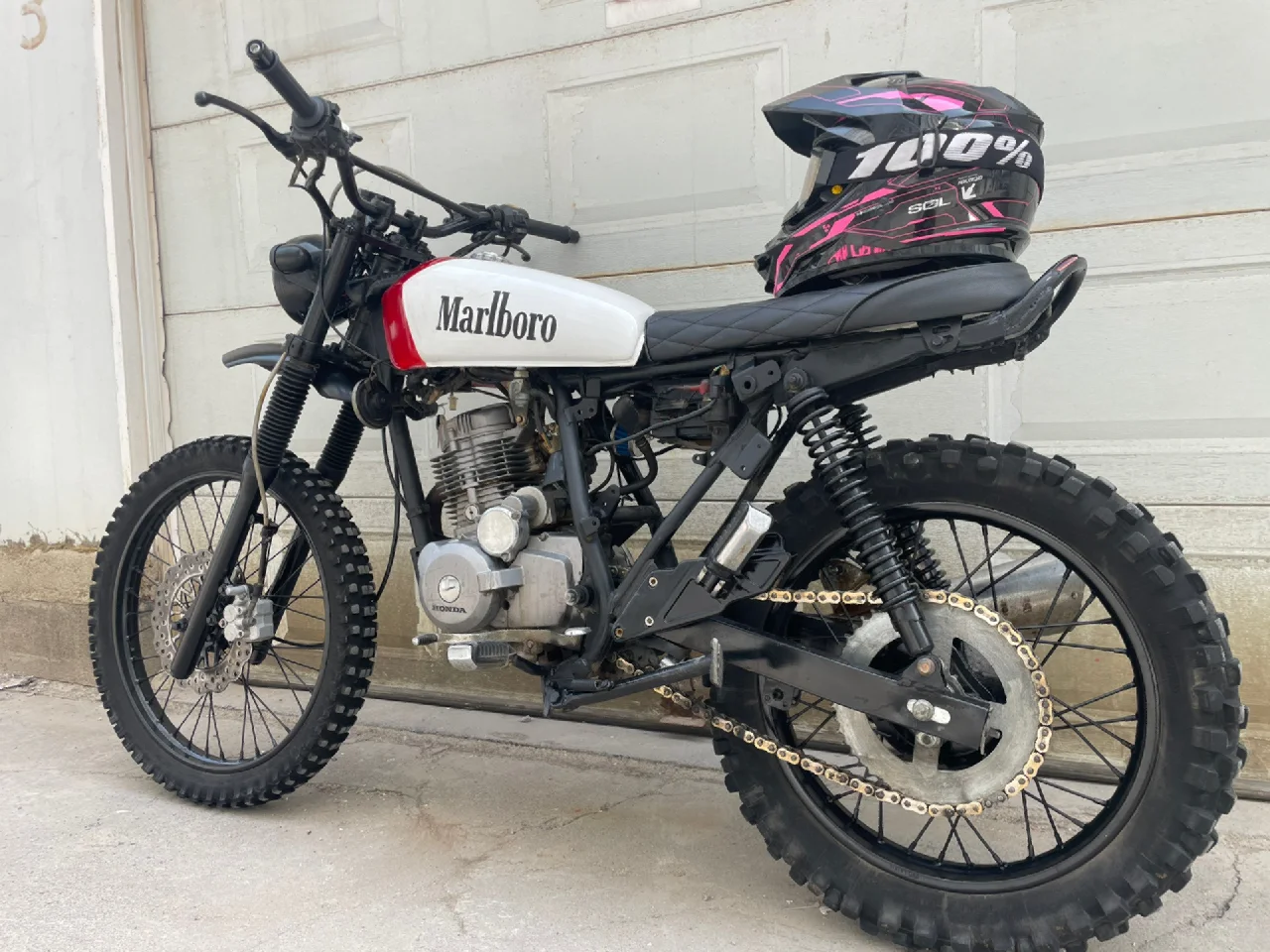 全网首辆新锋锐125改复古越野vmx?️