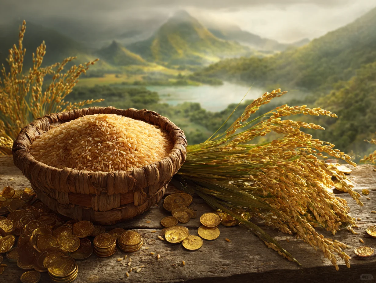 粮食与金币同框，这才是最实在的财富密码