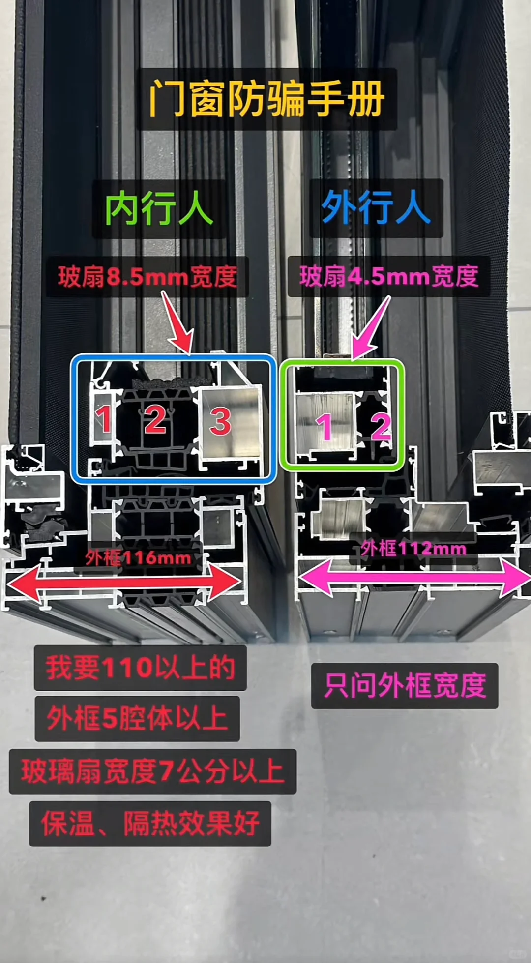 封窗必看指南|门窗腔体细节点