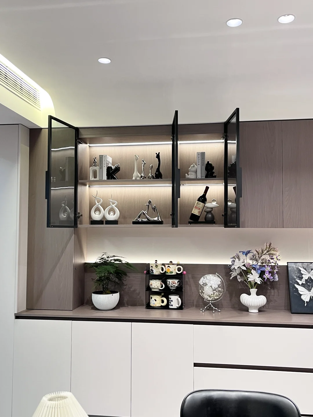 被餐边柜摆件美到失语！实物比图片还绝?