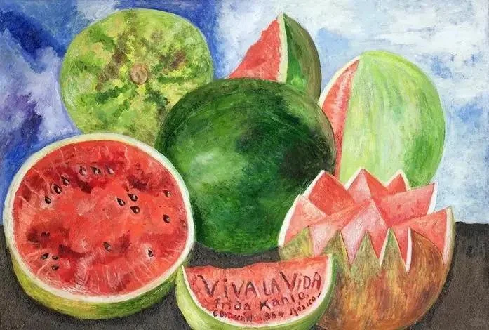 “戴花的受伤女王”|墨西哥女画家|弗里达卡罗