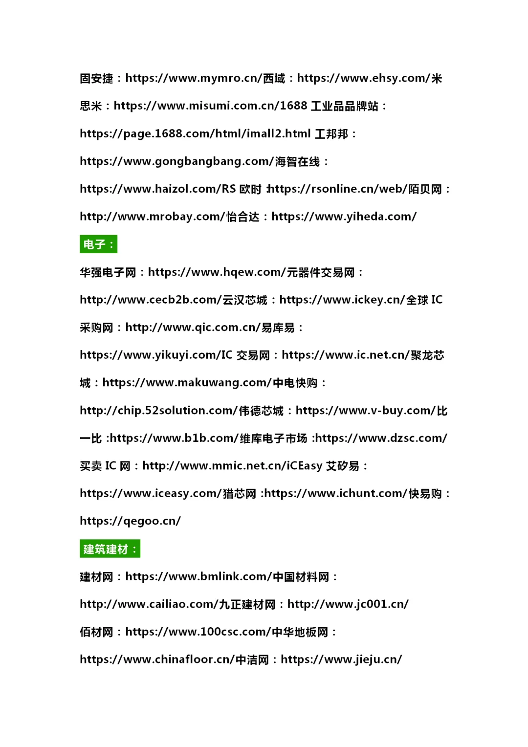 采购必知的285个寻源网站及平台，太全面了