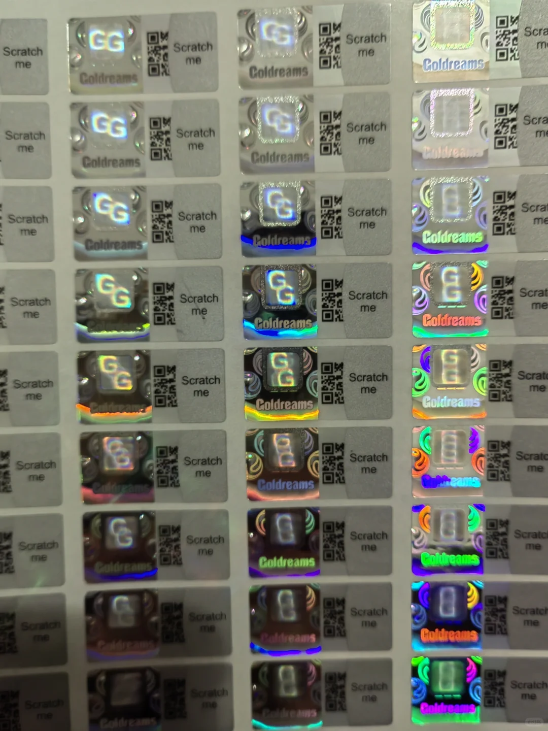 防伪码，防伪标签怎么制作。