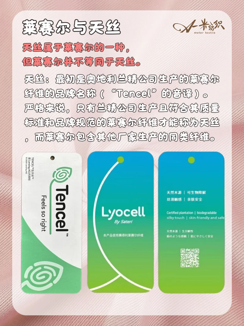 面料干货|什么是莱赛尔?天丝?莱赛尔?