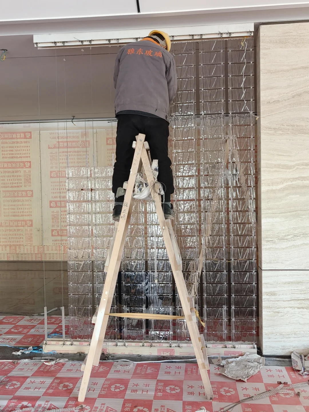 玻璃砖也可以当隔断么？