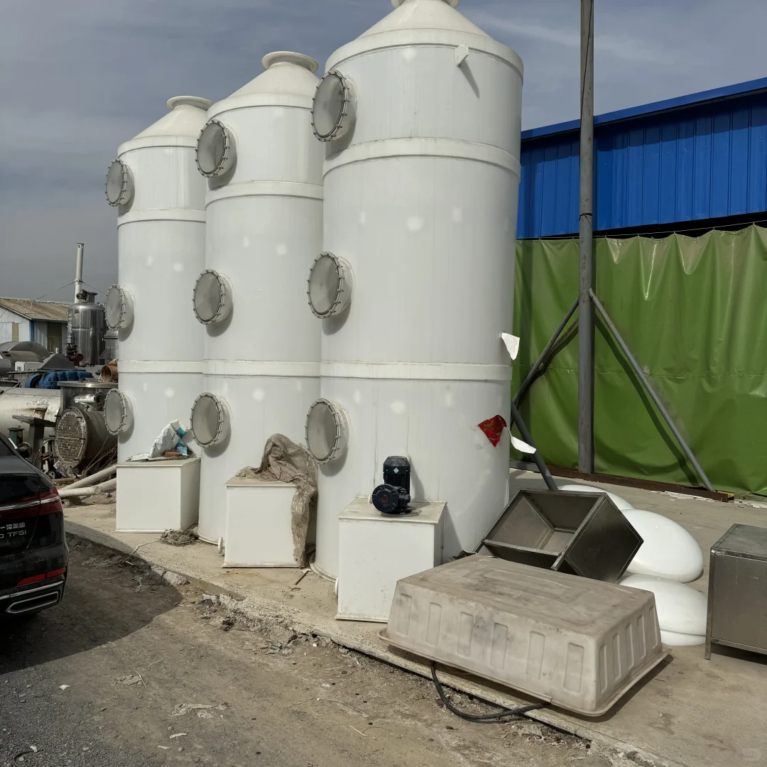 这么酷的设备,谁见了不迷糊?喷淋塔