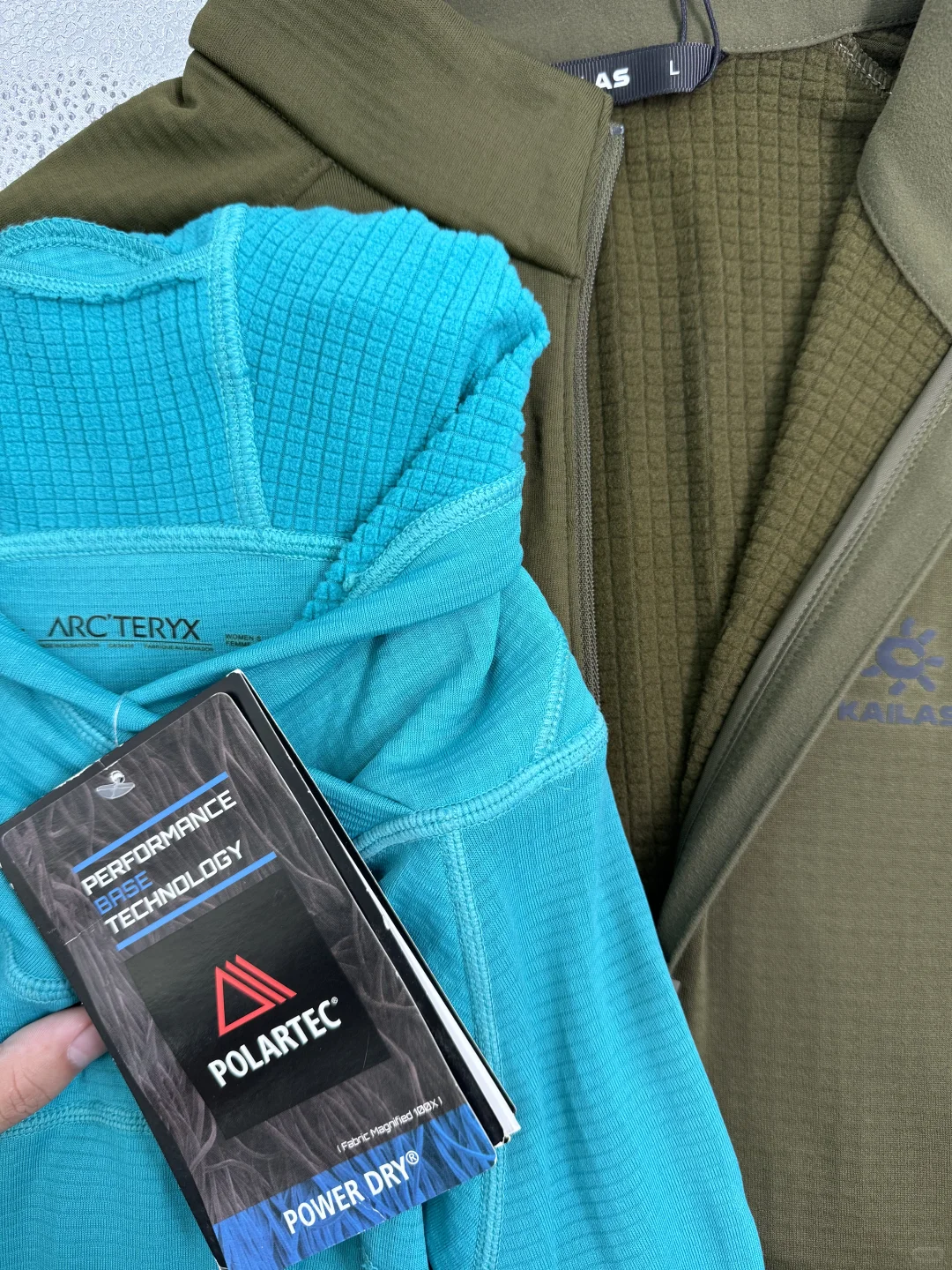 凯乐石 弹力提格摇粒绒同款面料