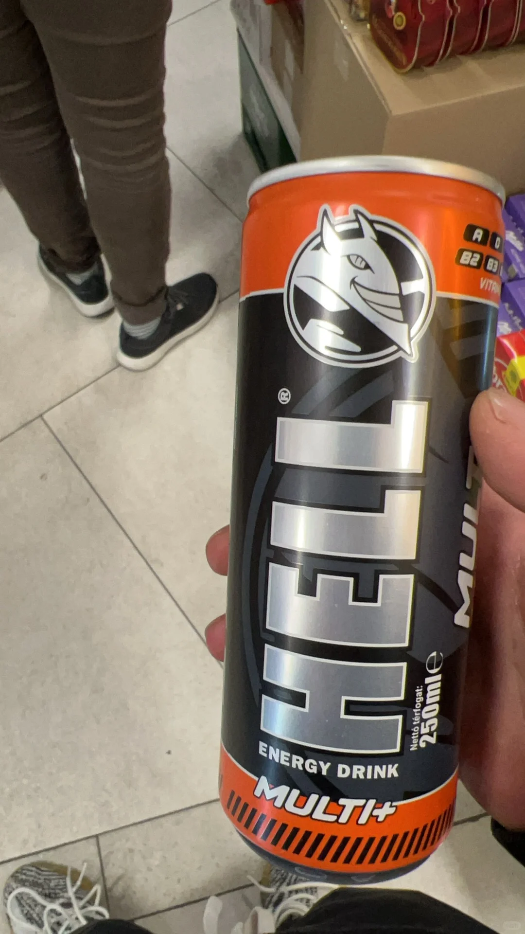 这个味道的hell能量饮料是最好喝的