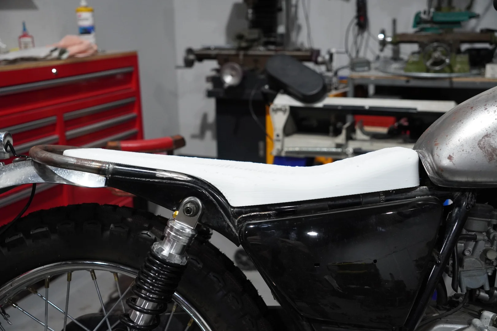 3D打印在改车中的实际运用之铃木GS125改装