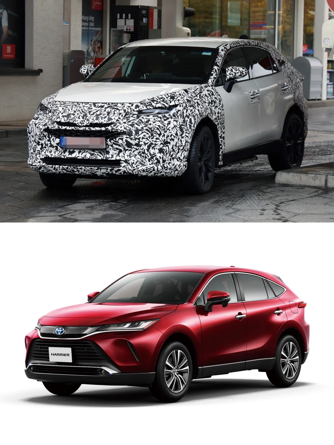 丰田新一代Harrier路试曝光