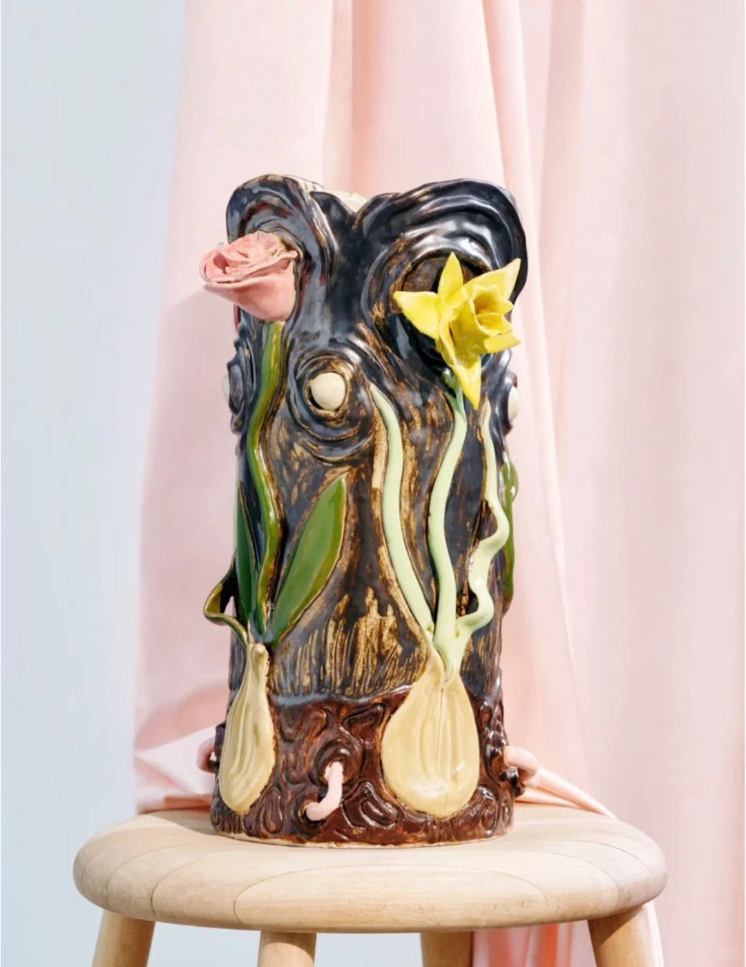 ⚪️陶艺分享｜花花的花瓶